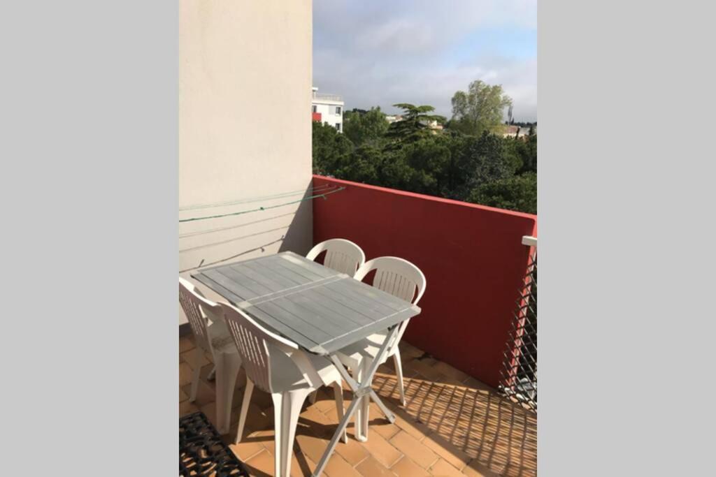 Bel Appartement Avec Vue Et Parking Prive Béziers Extérieur photo