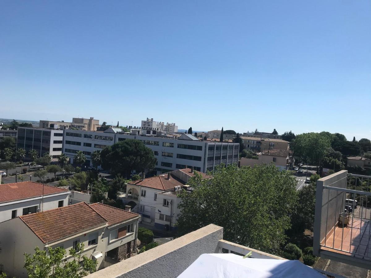 Bel Appartement Avec Vue Et Parking Prive Béziers Extérieur photo